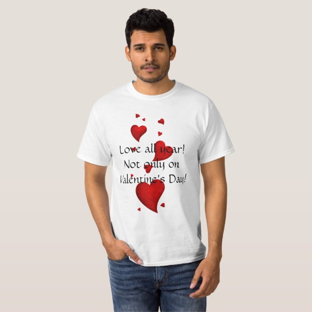 Funny Valentine's Day t-shirt (Front Full)