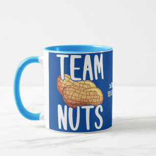 Funny Valentines Team Nuts Gift For Him Mug