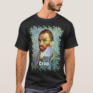 Funny Van Gogh Self Portrait With Hanging Mask T-Shirt