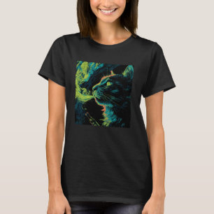 Funny Vaping Cat, Vape Kitty Meme, Feline Vaper, C T-Shirt