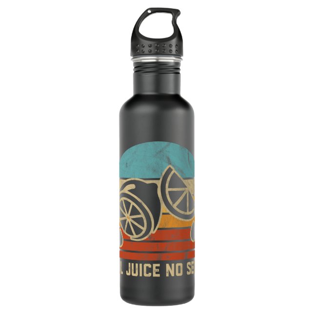 Funny Vasectomy Gifts For Men - All Juice No Seed  710 Ml Water Bottle (Front)