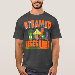 Funny Vegan Humour for Vegetarian Women Teen Food  T-Shirt