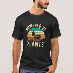 Funny Vegan Shirt - Powered By Plants