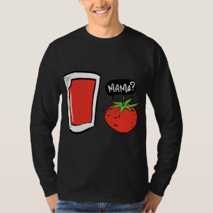 Funny Vegan Tomato Juice And Salad T-Shirt