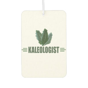 Funny Vegetable Kale Car Air Freshener