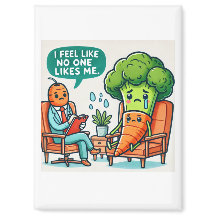 Funny Vegetable Therapy Cartoon