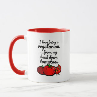 Funny Vegetarian Mug with Vegetarian Related Quote
