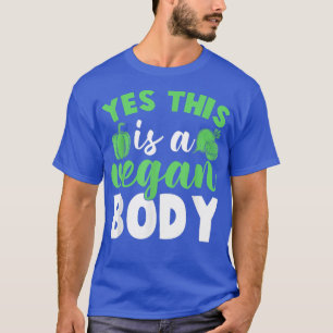 Funny Vegetarian Outfit Men Women Cool Vegan Veggi T-Shirt