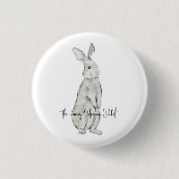 Funny velvet rabbit magnet keychain
