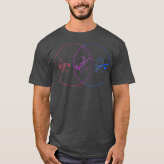 Funny Venndiagram nice duck rare platypus cute T-Shirt