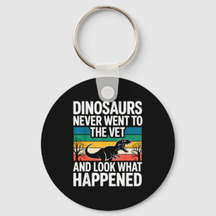 Funny Veterinarian Design For Men Women Vet Tech V Keychain