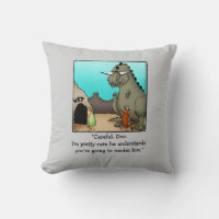 Funny Veterinarian Humour Pillow