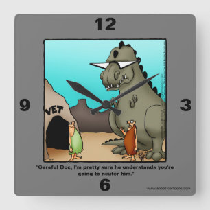 Funny Veterinarian Humour Wall Clock