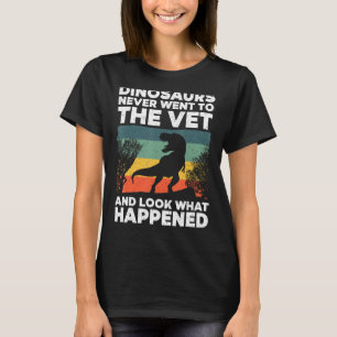 Funny Veterinary Art For Men Women Kids Veterinari T-Shirt