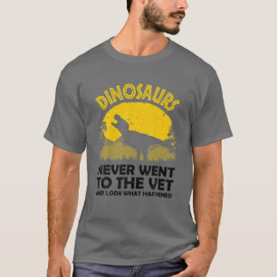 Funny Veterinary For Men Women Zoo Technician Vet T-Shirt