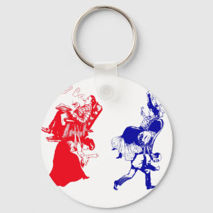 funny victorian marriage keychain