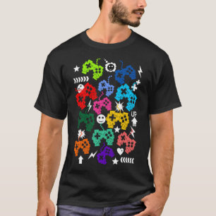 Funny Video Game Controller for Gamers Boys Kids T T-Shirt
