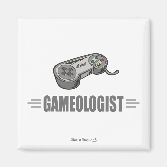 Funny Video Gamer Magnet (Front)