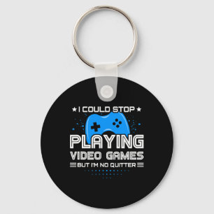 Funny Video Gamer - Pc Console Gaming - Video Game Keychain