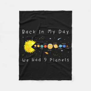 Funny Video Games Back In My Day We Had Nine Plane Fleece Blanket