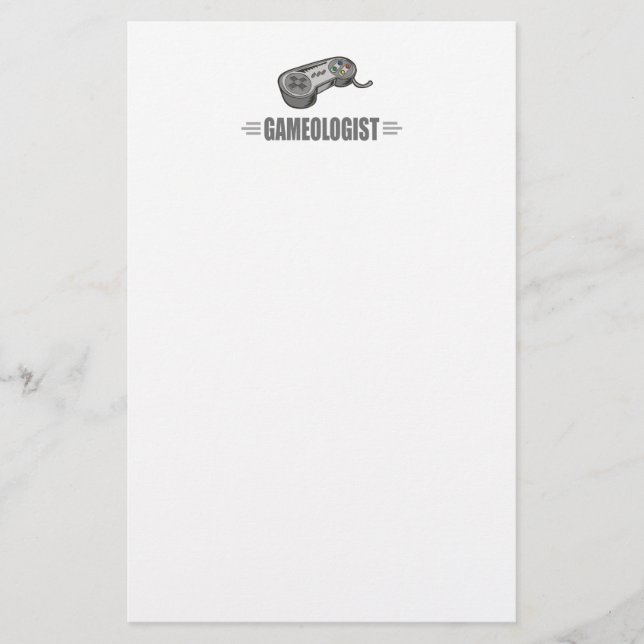 Funny Video Gaming Stationery (Front)
