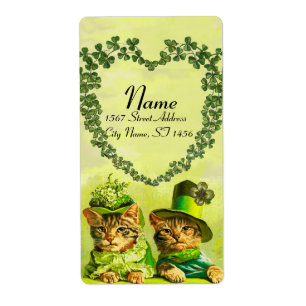 FUNNY VIEILLE MODE ST PATRICK'S DAS CATS, Shamrock
