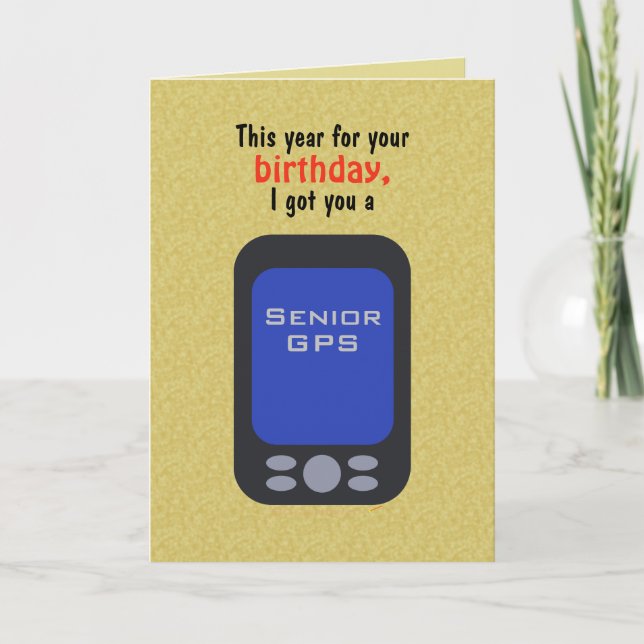 Funny Vieillissement carte d'anniversaire pour les (Devant)