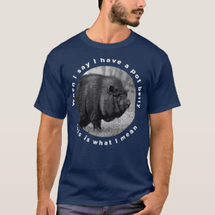 Funny Vietnamese Pot-Bellied Pig Saying T-Shirt