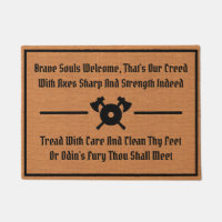 Funny Viking Medieval Humour Rustic Minimalist