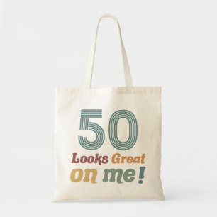 Funny Vintage 50th Birthday Tote Bag