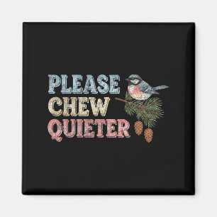 Funny Vintage Bird Nature Bird Watchers  Magnet