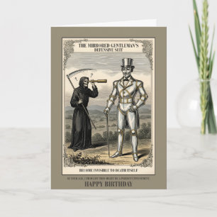 Funny Vintage Birthday Card for Older People