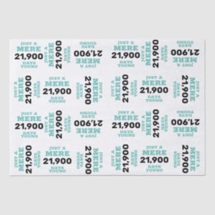 Funny Vintage Birthday Tissue Paper