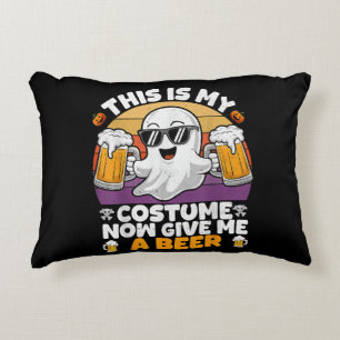 Funny Vintage Boo Accent Pillow