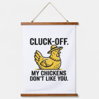 Funny Vintage Cluk Off Chicken Lover Minimalist