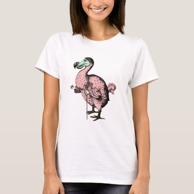 Funny Vintage Dodo Bird T-Shirt (Front)