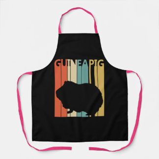 Funny Vintage Guinea Pig Apron