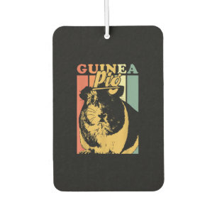 Funny Vintage Guinea Pig Gifts Air Freshener