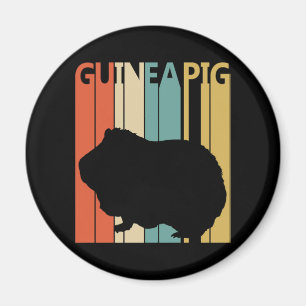Funny Vintage Guinea Pig Magnet