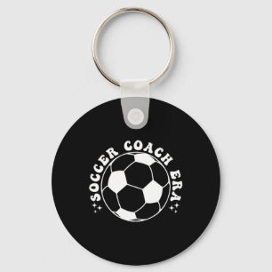 Funny Vintage In My Soccer Coach Era Funny Coach F Keychain