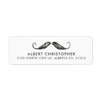 Funny Vintage Moustache