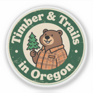 Funny Vintage Oregon Beaver Flannel Evergreen