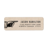 Funny Vintage | Personalized Return Address