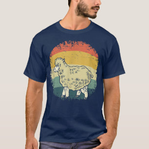 Funny Vintage Sheep Farmer  T-Shirt