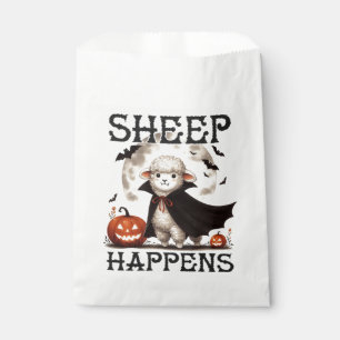 Funny Vintage Sheep Happens Halloween Favour Bag