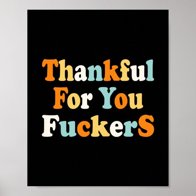Funny Vintage-style Tops Quote  Poster (Front)