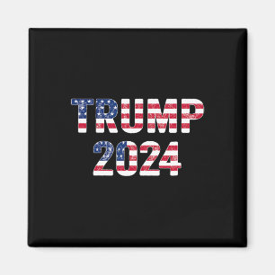 Funny Vintage Trump 2024 Election Gift Men Women Y Magnet
