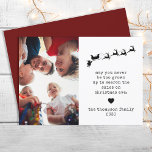 Funny Vintage Typography One Photo Red Christmas Holiday Card<br><div class="desc">Add a touch of humour and vintage charm to your holiday season with our Funny Vintage Typography One Photo Red Christmas Holiday Card. This simple yet modern card features a bold red backdrop, perfect for showcasing your favourite family photo. The playful vintage typewriter-style typeface brings a nostalgic flair, while the...</div>