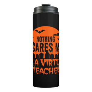 Funny Virtual Teacher Thermal Tumbler