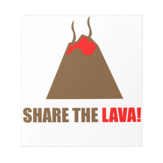 Funny Volcano Notepad